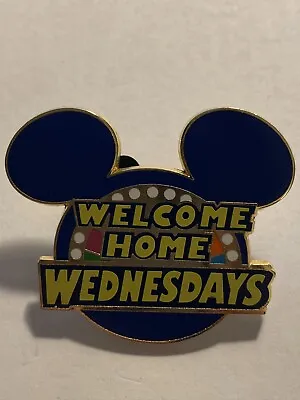 Welcome Home Wednesday Blue Mickey Icon Disney Pin (B0) • $8.95