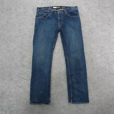 Matix Jeans Men's 32x32 Blue Dark Wash Slim Straight Leg Jeans • $17.98