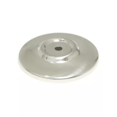 RICHELIEU Chrome 2  Round Knob Cabinet Backplate BP464140 Hardware • $2.99