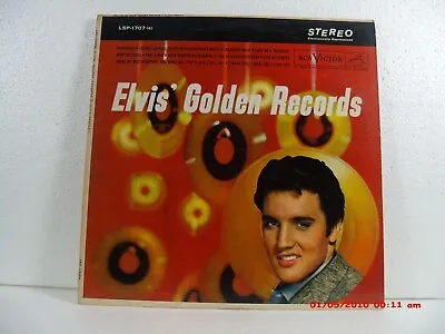 Elvis Presley -(lp)- Elvis' Golden Records -  Stereo - 1964 Reissue Of 1958 Lp. • $48.99