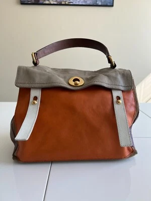 $430 • Buy YVES SAINT LAURENT  MUSE TWO Multicolor Leather Handbag (Good Condition)