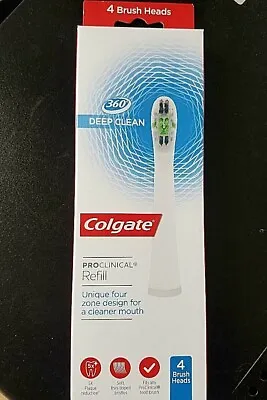 Colgate ProClinical Omron Head X 4 DEEP CLEAN Headsl FREEPOST BNIB • £49.99