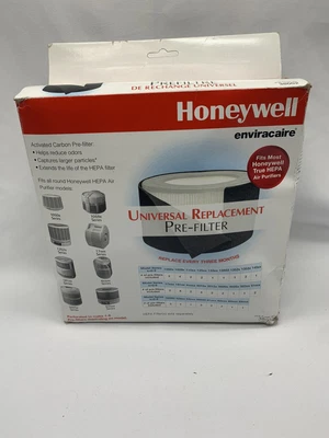 £8.16 • Buy Honeywell Enviracaire Universal Replacement Pre-Filter 38002 True HEPA NIB