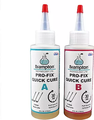 Brampton Epoxy PRO-FIX Quick Cure 30Mins - Golf Club Repair • $37.90