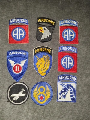 £4.99 • Buy Reproduction WW2 US Airborne Patches Lot