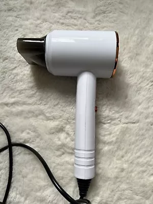 Dyson-Styled Hair Dryer - White And Rose Gold • £19.99