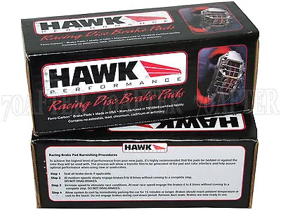 Hawk Race HP Plus Brake Pads (Front & Rear Set) For Chevy C6 Corvette Z06 (1pc) • $452.44