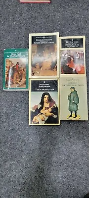 VTG Vintage Penguin Classics Books Lot Of 4 Paperback PB + Oliver Twist • $14.99