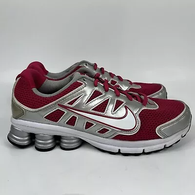 Nike Womens Shox Qualify 2 Red Running 442155-616 Sneakers Shoes Size 10 • $27.90