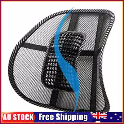 $10.89 • Buy Mesh Lumbar Back Brace Support Office Home Car Seat Chair Cushion Cool