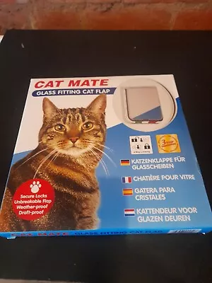 £20 • Buy Cat Mate Glass Fitting Cat Flap Door