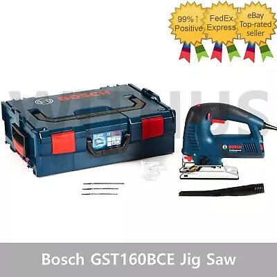 Bosch GST160BCE Jig Saw In L-Boxx With Dust Extraction Accessory - AC 220V • $289.35