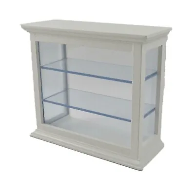 £7.25 • Buy White Shop Counter Display Cabinet Tumdee 1:12 Scale Dolls House Df1468