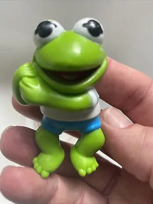 Baby Kermit Toy - 3  H.G. Toys From Hong Kong 1985 Rare Sesame Street • $5.99