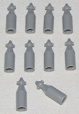 Lego Lot Of 10 New Light Bluish Gray Technic Steering CV Joint Pieces • $15.27