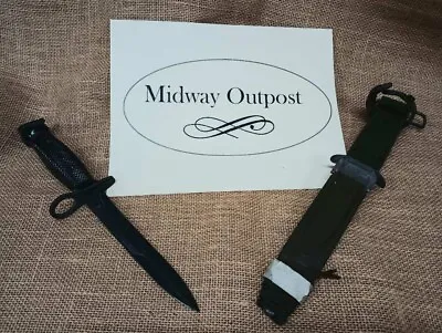 US Military - M7Bayonet Fighting Knife With Scabbard -  Imperial • $119.99