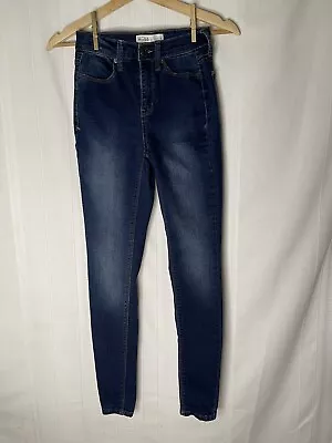 Mudd Blue Flx Stretch High-Rise Jegging Size 0 Inseam 27in. Waist Size 24in. • $14.25