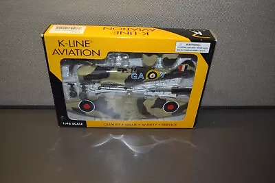 K-Line Aviation 1:48 Scale RAF Spitfire Fighter Plane K-40228 New In Box • $24.99