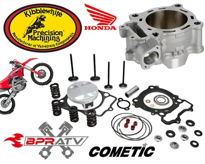 04-07 Honda CRF 250R Kibblewhite Top End Piston Rebuild Kit Valves Cylinder Kit • $647.85