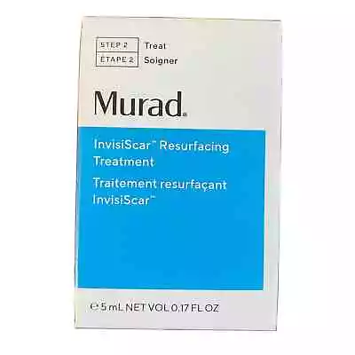 Murad InvisiScar Resurfacing Treatment 0.17oz / 5mL Travel Mini NIB • $5.99