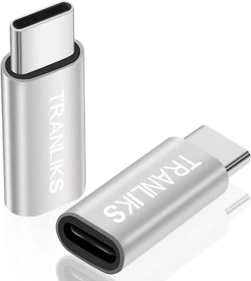 $10.36 • Buy Adapter USB C To Lightning,  Adapter USB C Male To Lightning Female Only Support