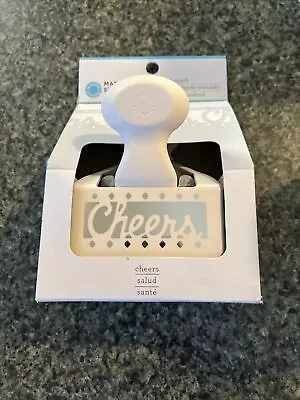 New Martha Stewart Craft Border Edge Punch Cheers • $20