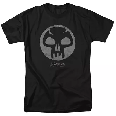 Magic The Gathering - Black Symbol - Adult T-Shirt • $17.99