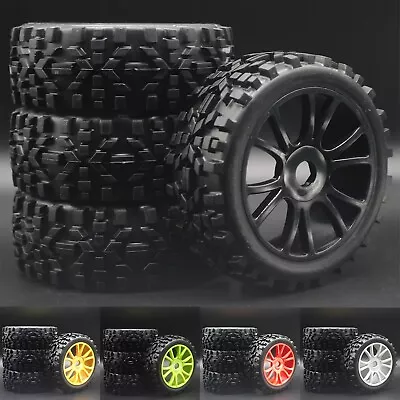 1/8 Rc Buggy Off-Road Wheels & Tires Set For Hpi Vorza • $36.90