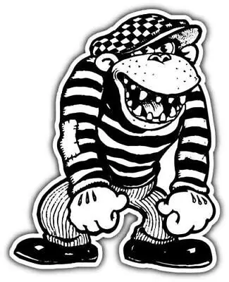 Gus Gorilla Cartoon Vinyl Decal Sticker Wall Art For Car Laptop Phone • $3.88