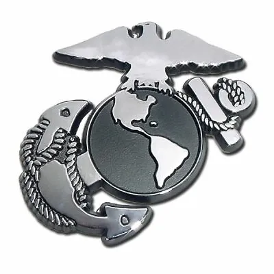 NEW U.S. Marine Corps Anchor Chrome Auto Emblem. • $16.95