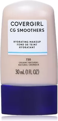 Covergirl Smoothers Hydrating Makeup Foundation 720 Creamy Natural 1 Fl. Oz 30ml • £6.99