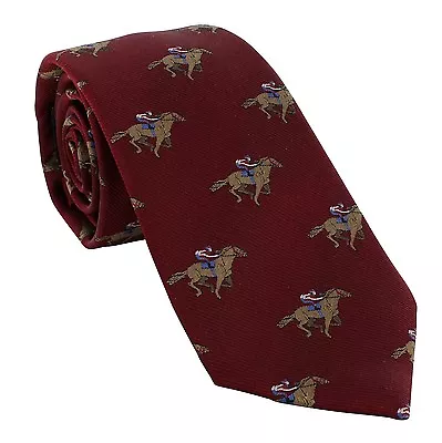 Michelsons Of London Jockey On Race Horse Silk Tie • £22