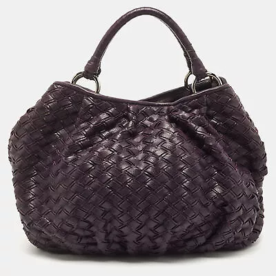 Miu Miu Purple Woven Leather Tote • $157.50