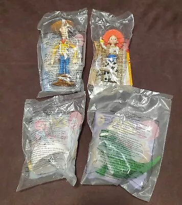 Vintage 1999 McDonald's Toys Story Toy Lot Of 4 (Woody Jessie Bo Peep Rex) • $14.99