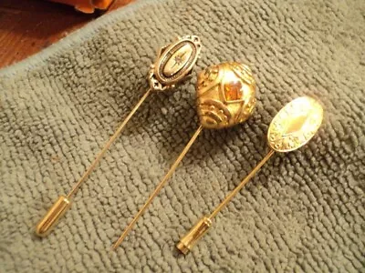Vintage Hat Pins Lot Of 3 Good Condition • $6