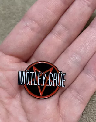 Motley Crue Enamel Pin Brooch Lapel Pin NEW • $2.99