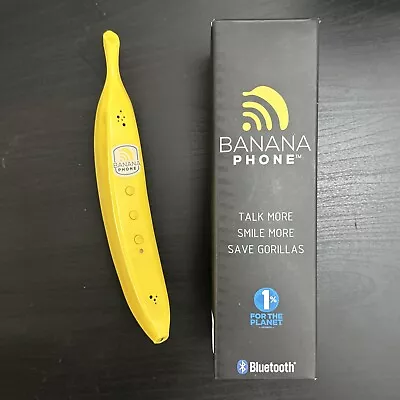 Banana Phone Bluetooth Wireless || Yellow Mobile Handset IPhone Android Funny • £24.13