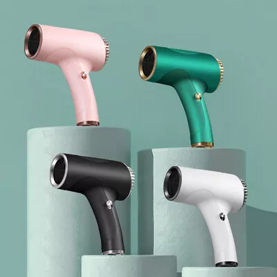 Cordless Professional USB Hair Dryer Portable Rechargeable Hairdressing Tool • $31.91