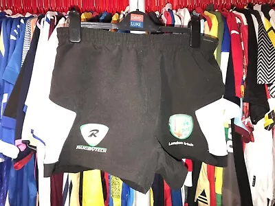 London Irish Rugby Union Shorts By Rugbytech Size 32  • £15