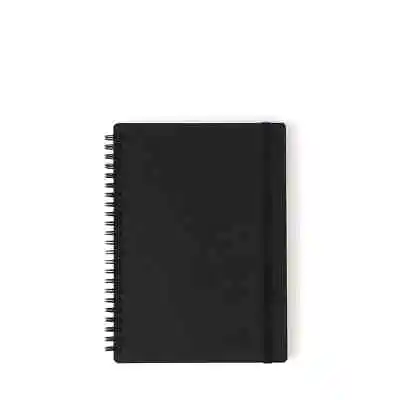 MUJI High-quality Paper Double Ring Notebook With Rubber Clasp A5 80 Sheets • $8