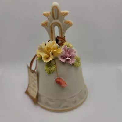 Arnart Antique Ivory Bisque Porcelain Mission Bell • $25