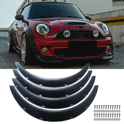 For Mini Cooper R53 R55 R56 R58 Fender Flares Wheel Arch Wide Body Kit Flexible • $62.99