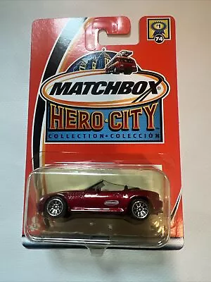2003 Matchbox Hero-City BMW Z3 #74 Red F1 • $7.99