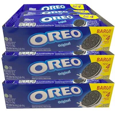 36x 4PK 38g Oreo Snack Pack Vanilla Original Cookies/Biscuits/Sweets/Chocolate • $30