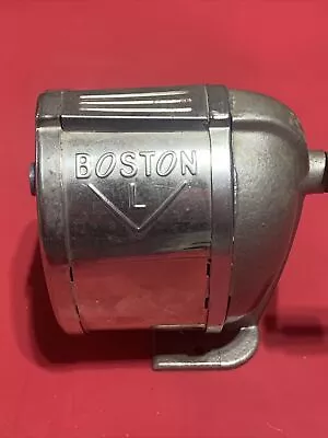 Vintage Boston L Single Hole Pencil Sharpener Wall Or Desk Mount • $6.99
