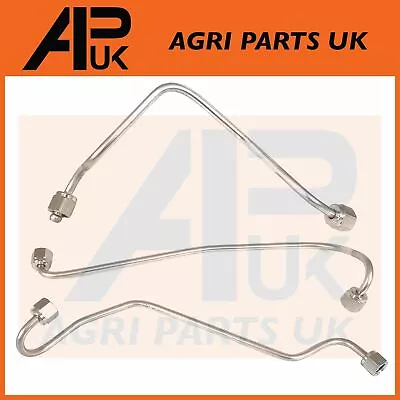 £21.09 • Buy Fuel Injector Pipe Set Kit For Massey Ferguson 135 148 240 Perkins Tractor