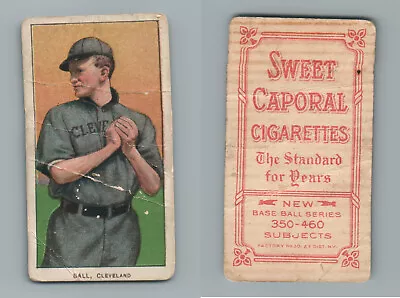 1909-11 T206  Ball Cleveland ( Good ) • $29.95