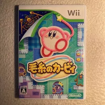 Nintendo Wii - Kirby's Epic Yarn 2010 Japanese Games With Box JAPAN • $40.51