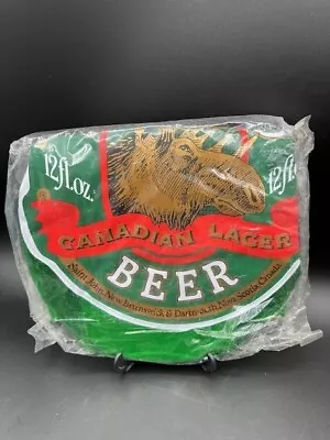 Vintage Moosehead Beer Canadian Lager 24  Inflatable Bottle - Brand New- NIB NOS • $17.99