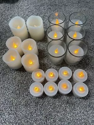 Assorted Flameless Candles • $10